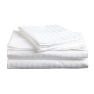 100 Thread Striped Cotton Satin